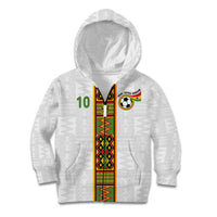 Custom Ghana National Football Kid Hoodie Traditional African Motifs Sporty Style - Wonder Print Shop