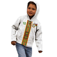 Custom Ghana National Football Kid Hoodie Traditional African Motifs Sporty Style - Wonder Print Shop