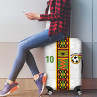Custom Ghana National Football Luggage Cover Traditional African Motifs Sporty Style - Wonder Print Shop