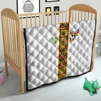 Custom Ghana National Football Quilt Traditional African Motifs Sporty Style - Wonder Print Shop