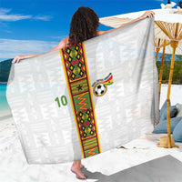 Custom Ghana National Football Sarong Traditional African Motifs Sporty Style - Wonder Print Shop