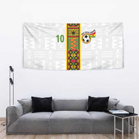 Custom Ghana National Football Tapestry Traditional African Motifs Sporty Style - Wonder Print Shop