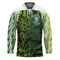 Custom Nigeria National Football Hockey Jersey Super Eagles-Feather Shoulders Sleeves Armor - Wonder Print Shop