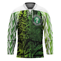 Custom Nigeria National Football Hockey Jersey Super Eagles-Feather Shoulders Sleeves Armor - Wonder Print Shop