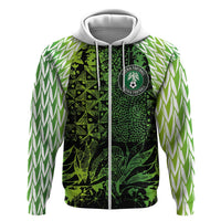 Custom Nigeria National Football Hoodie Super Eagles-Feather Shoulders Sleeves Armor - Wonder Print Shop