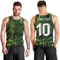 Custom Nigeria National Football Men Tank Top Super Eagles-Feather Shoulders Sleeves Armor - Wonder Print Shop