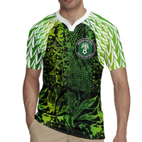 Custom Nigeria National Football Rugby Jersey Super Eagles-Feather Shoulders Sleeves Armor - Wonder Print Shop