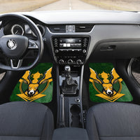 South Africa Rugby Car Mats Springbok Mascot History Champion World Rugby 2023 - Wonder Print Shop