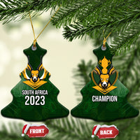 South Africa Rugby Ceramic Ornament Springbok Mascot History Champion World Rugby 2023 - Wonder Print Shop