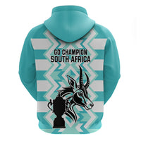 South Africa Rugby Hoodie Commemorative World Cup Winners 2023 - Wonder Print Shop