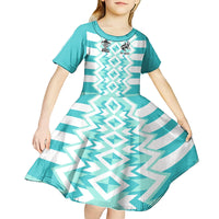 South Africa Rugby Kid Short Sleeve Dress Commemorative World Cup Winners 2023 - Wonder Print Shop