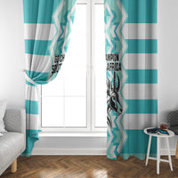 South Africa Rugby Window Curtain Commemorative World Cup Winners 2023 - Wonder Print Shop