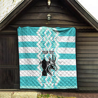 Personalised South Africa Rugby Quilt Commemorative World Cup Winners 2023 - Wonder Print Shop