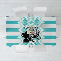 Personalised South Africa Rugby Tablecloth Commemorative World Cup Winners 2023 - Wonder Print Shop