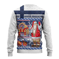 Yule Goat Joulupukki Finnish Christmas Ugly Christmas Sweater Scandinavian Pattern - Wonder Print Shop
