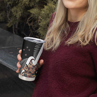 New Zealand Te Matatini Tumbler Cup Kapa Haka and Silver Fern - Maori Art Pattern - Wonder Print Shop