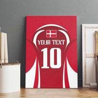 Denmark Football 2024 Go Champion Canvas Wall Art - Wonder Print Shop