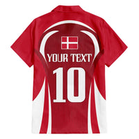 Denmark Football 2024 Go Champion Family Matching Off Shoulder Short Dress and Hawaiian Shirt - Wonder Print Shop