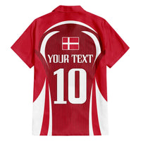 Denmark Football 2024 Go Champion Family Matching Short Sleeve Bodycon Dress and Hawaiian Shirt - Wonder Print Shop