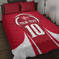 Denmark Football 2024 Go Champion Quilt Bed Set - Wonder Print Shop