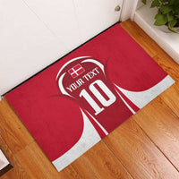 Denmark Football 2024 Go Champion Rubber Doormat - Wonder Print Shop