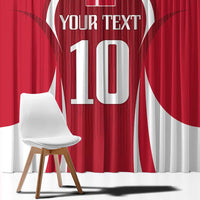 Denmark Football 2024 Go Champion Window Curtain - Wonder Print Shop