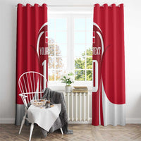 Denmark Football 2024 Go Champion Window Curtain - Wonder Print Shop
