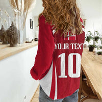 Denmark Football 2024 Go Champion Women Casual Shirt - Wonder Print Shop