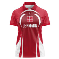 Denmark Football 2024 Go Champion Women Polo Shirt - Wonder Print Shop