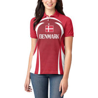 Denmark Football 2024 Go Champion Women Polo Shirt - Wonder Print Shop