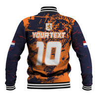 Netherlands Football 2024 Go Champion Baseball Jacket - Wonder Print Shop