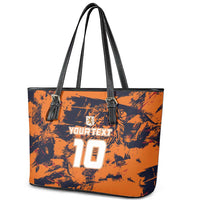 Netherlands Football 2024 Go Champion Leather Tote Bag - Wonder Print Shop
