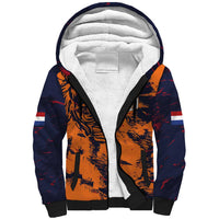 Netherlands Football 2024 Go Champion Sherpa Hoodie - Wonder Print Shop