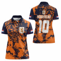 Netherlands Football 2024 Go Champion Women Polo Shirt - Wonder Print Shop