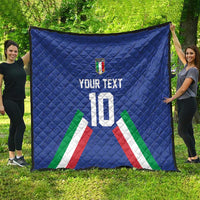 Italy Football 2024 Go Champion Quilt - Wonder Print Shop