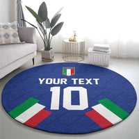 Italy Football 2024 Go Champion Round Carpet