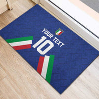 Italy Football 2024 Go Champion Rubber Doormat - Wonder Print Shop
