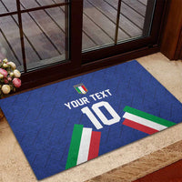 Italy Football 2024 Go Champion Rubber Doormat - Wonder Print Shop