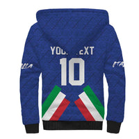 Italy Football 2024 Go Champion Sherpa Hoodie - Wonder Print Shop