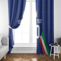 Italy Football 2024 Go Champion Window Curtain - Wonder Print Shop