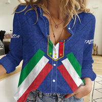 Italy Football 2024 Go Champion Women Casual Shirt - Wonder Print Shop