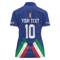 Italy Football 2024 Go Champion Women Polo Shirt - Wonder Print Shop