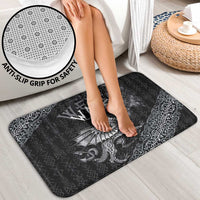 Welsh Celtic Culture Bathroom Set Wales Y Ddraig Goch with Runes Symbols - Wonder Print Shop