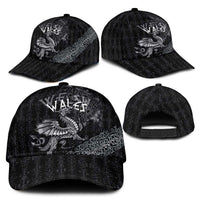 Welsh Celtic Culture Classic Cap Wales Y Ddraig Goch with Runes Symbols - Wonder Print Shop