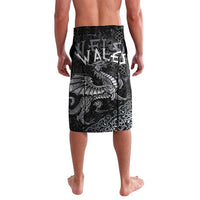 Welsh Celtic Culture Lavalava Wales Y Ddraig Goch with Runes Symbols - Wonder Print Shop