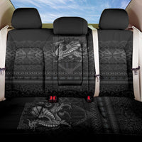Welsh Celtic Culture Back Car Seat Cover Wales Y Ddraig Goch with Knot - Wonder Print Shop