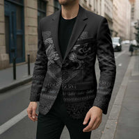 Welsh Celtic Culture Blazer Wales Y Ddraig Goch with Knot - Wonder Print Shop