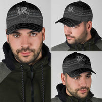 Welsh Celtic Culture Classic Cap Wales Y Ddraig Goch with Knot - Wonder Print Shop