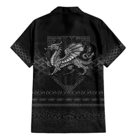 Welsh Celtic Culture Family Matching Mermaid Dress and Hawaiian Shirt Wales Y Ddraig Goch with Knot - Wonder Print Shop