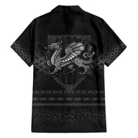 Welsh Celtic Culture Hawaiian Shirt Wales Y Ddraig Goch with Knot - Wonder Print Shop